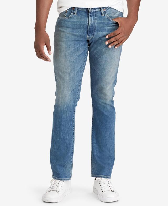 Polo Ralph Lauren Varick Slim Straight Leg Jeans Product Image