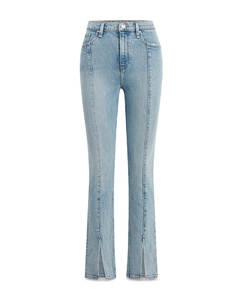 Hudson Harlow Ultra High Rise Slim Jeans in Stellar Product Image