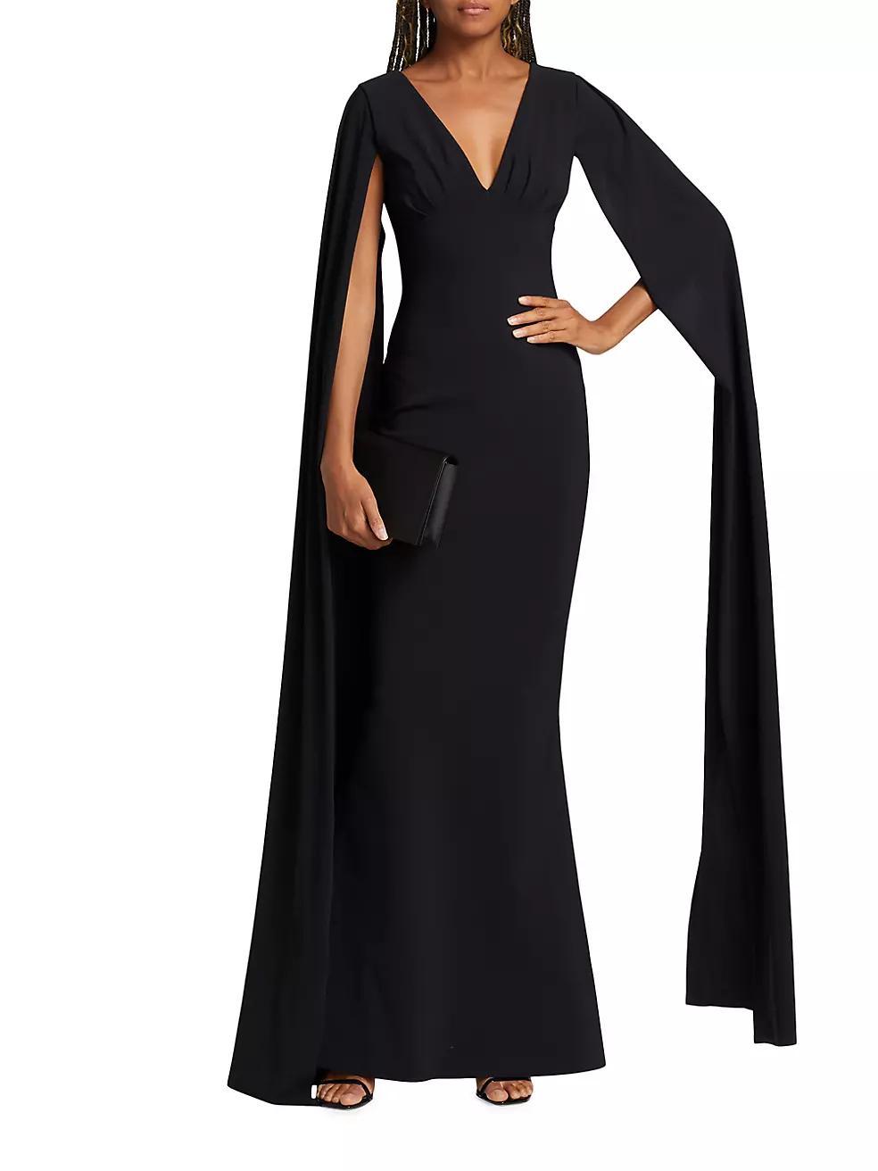 Zelia Split-Sleeve Gown Product Image