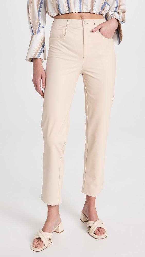 PAIGE Stella Faux Leather Jeans | Shopbop Product Image