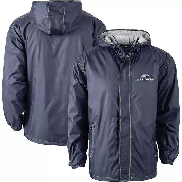 Mens Dunbrooke College Seattle Seahawks Big & Tall Legacy Stadium Full-Zip Jacket Blue Product Image