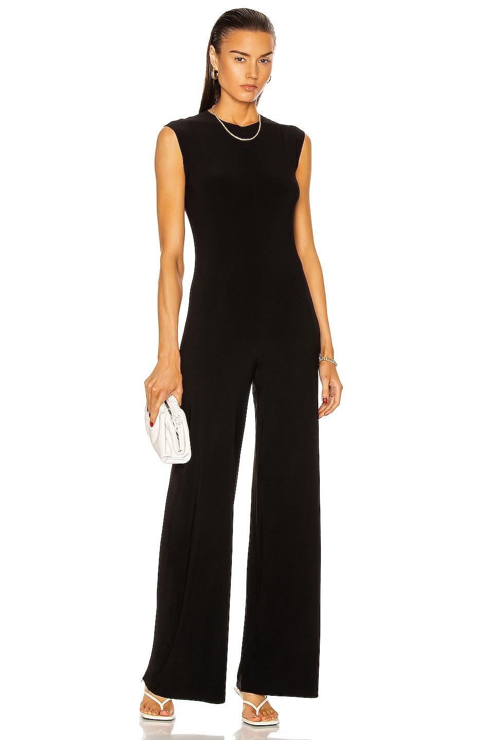 Sleeveless Wide-Leg Jumpsuit Product Image