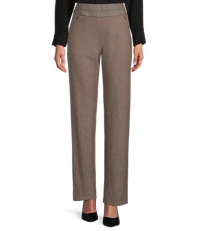 Investments the PARK AVE fit Stretch Front Pocketed Tummy Control Straight Leg Pants Product Image