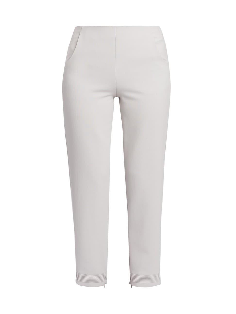 Womens Double Crepe Stretch Wool Trousers product image