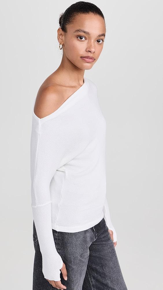 Enza Costa Sweater Knit Slouch Top | Shopbop Product Image