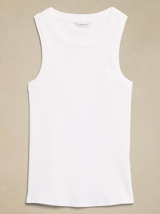 Ribbed Racer Tank Product Image