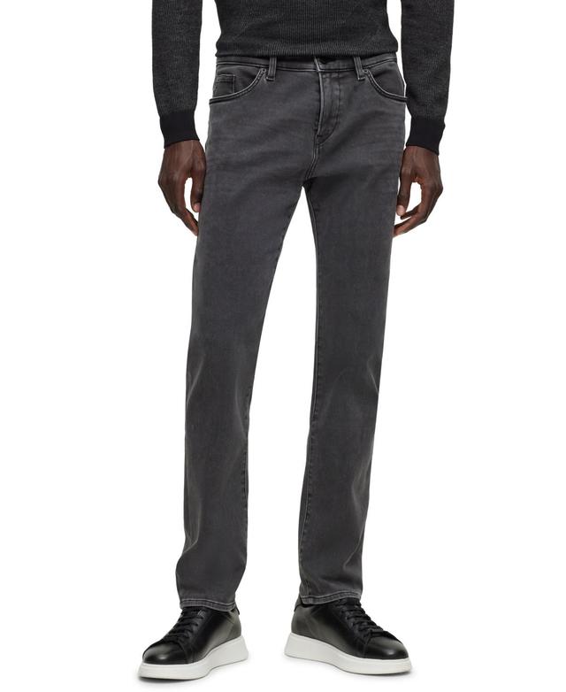 Boss by Hugo Boss Mens Stretch Denim Slim-Fit Jeans Product Image