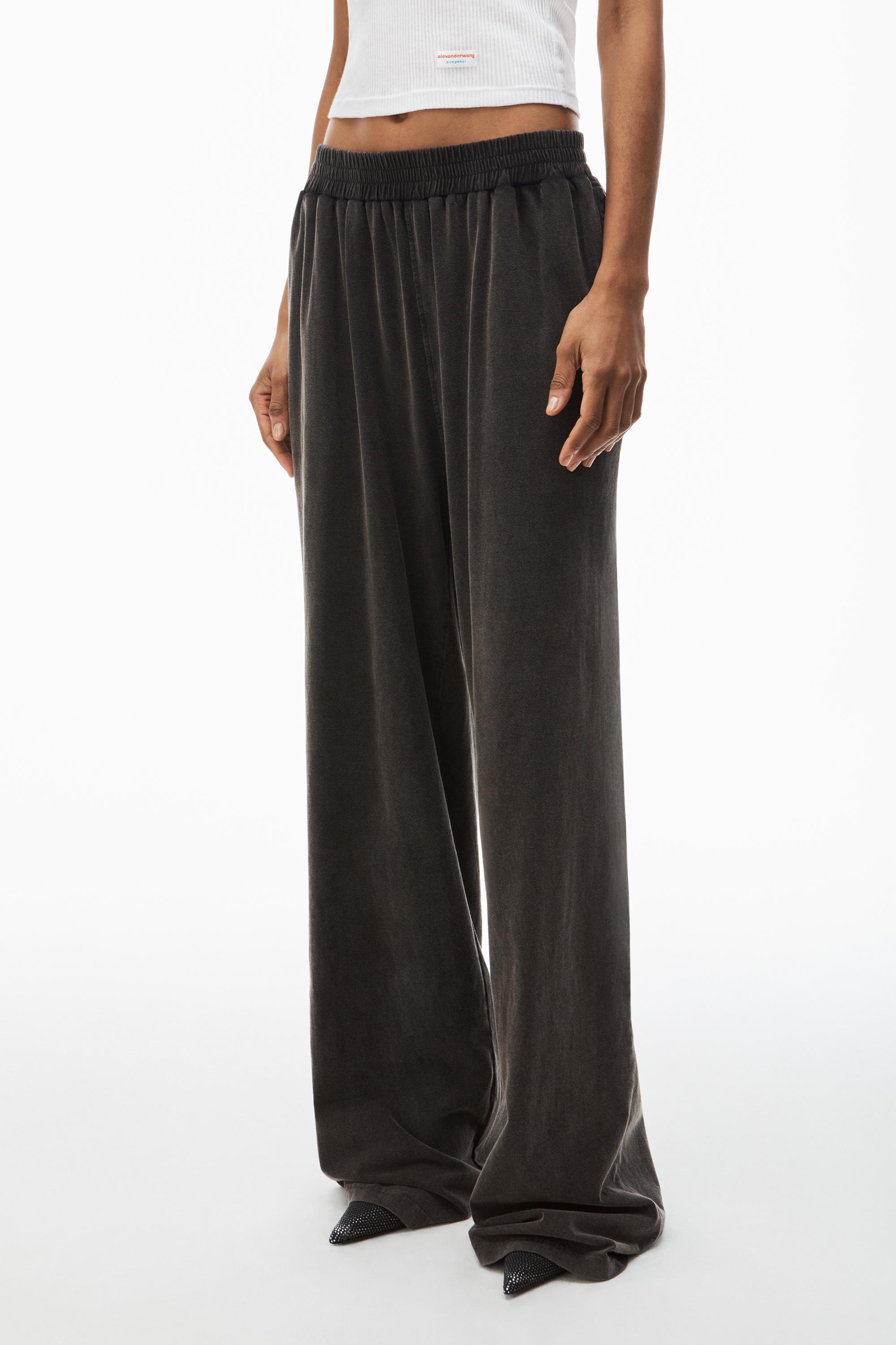 High-waist Relaxed Sweatpant In Cotton Product Image