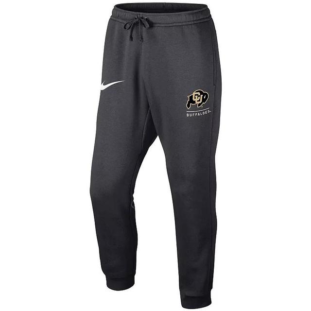 Mens Nike Anthracite Colorado Buffaloes Primary Logo Club Fleece Joggers Product Image