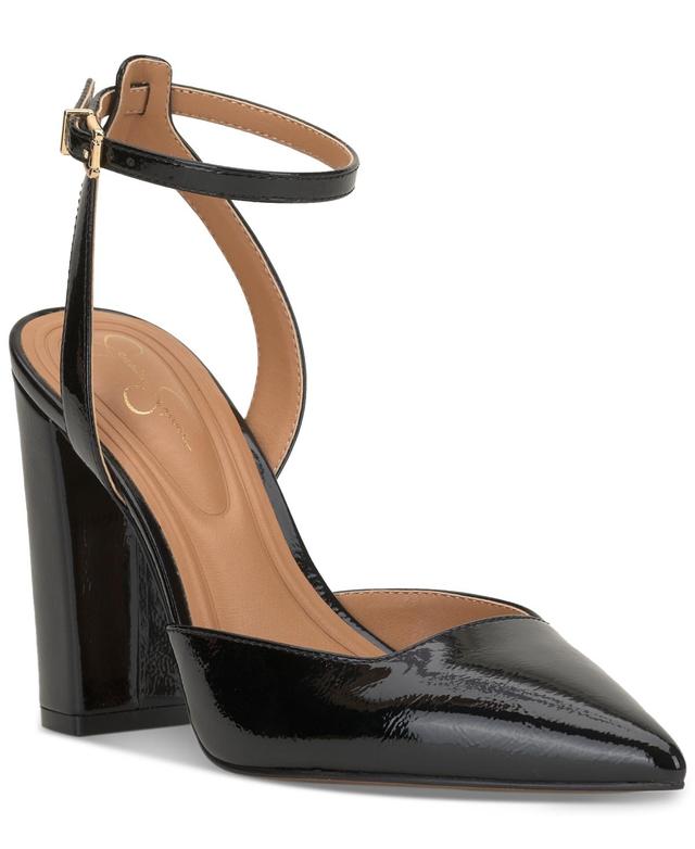 Jessica Simpson Nazela Pointed Toe Ankle Strap Pump Product Image