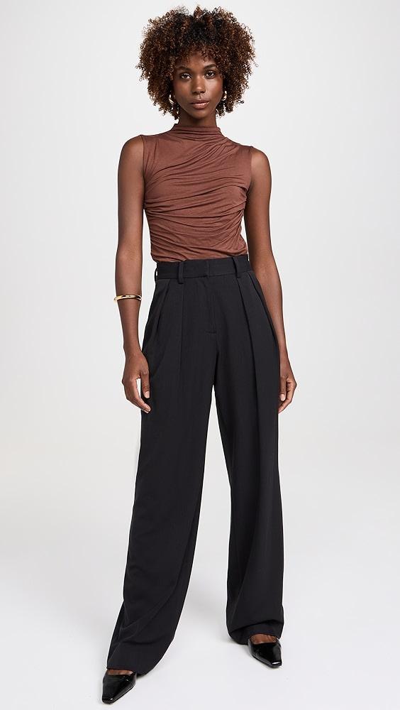 Enza Costa Sleeveless Twist Top | Shopbop Product Image