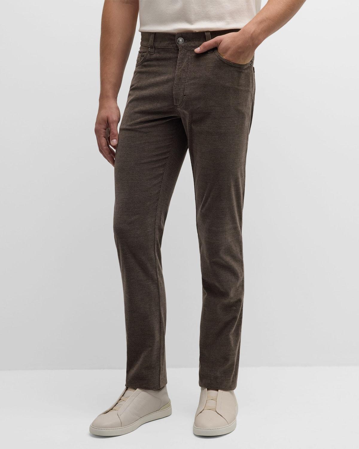 Mens Cashco Corduroy Slim 5-Pocket Pants Product Image