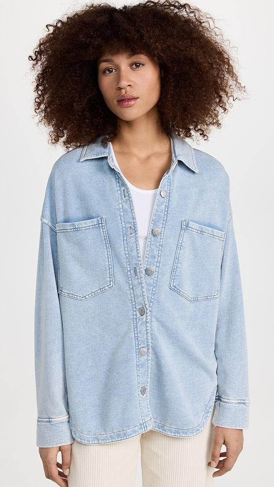 Z Supply All Day Knit Denim Jacket | Shopbop Product Image