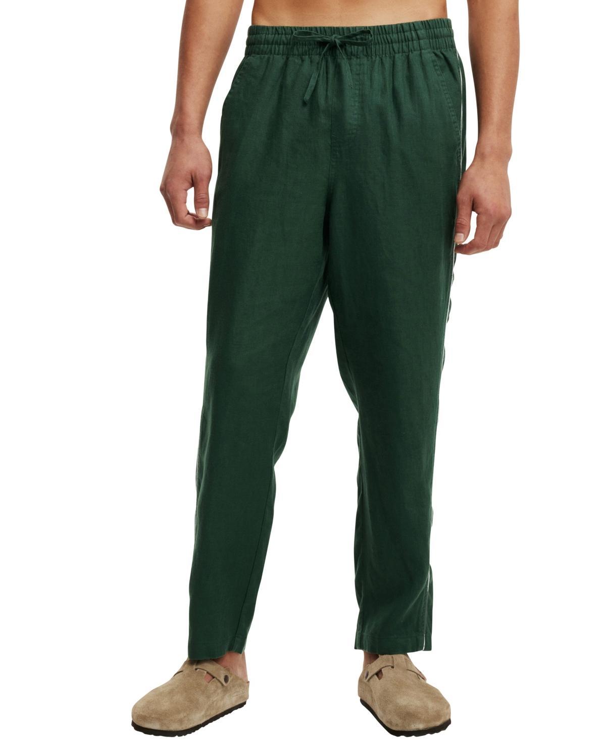 Cotton On Mens Linen Drawstring Pants Product Image