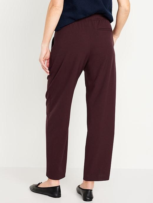 Extra High-Waisted Stevie Straight Pants Product Image