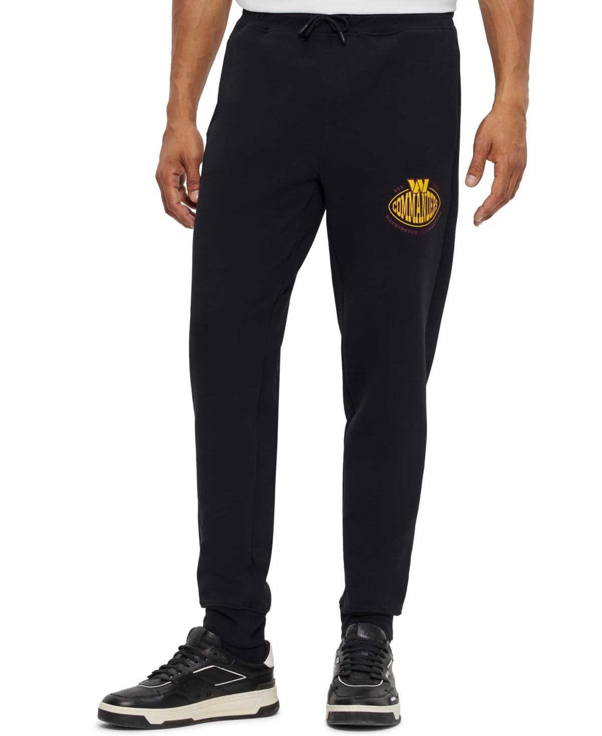 Boss By  Men's Boss X Nfl Tracksuit Bottoms Pants In Black Product Image