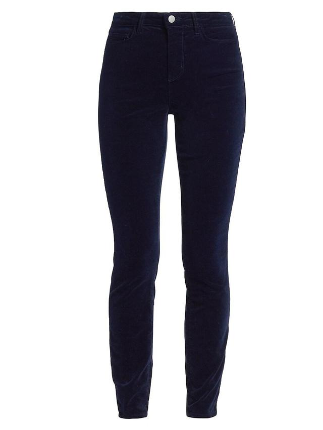 LAGENCE Monique Ultrahigh Waist Skinny Jeans Product Image