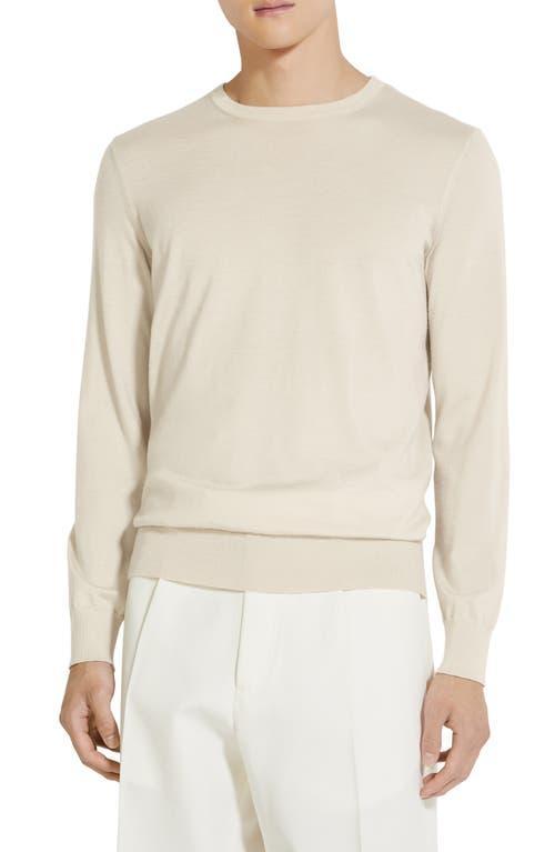 Mens Cashseta Cashmere-Silk Crewneck Sweater Product Image