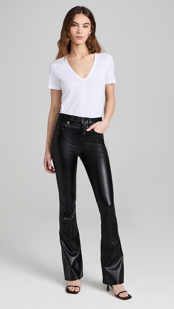 Veronica Beard Jean Cindy V Neck High Low Tee | Shopbop Product Image