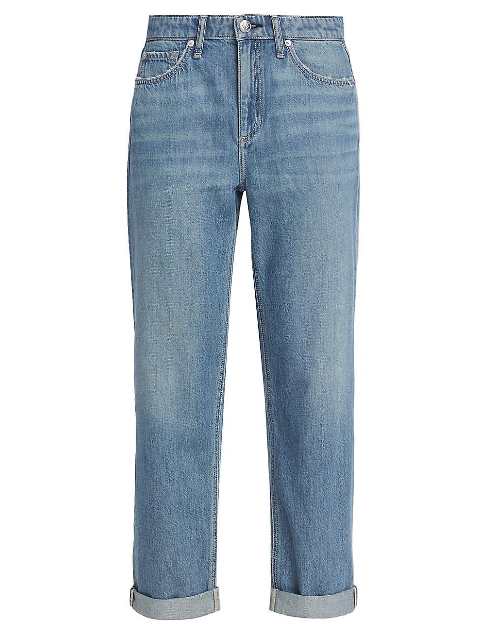 Womens Featherweight Dre Low-Rise Baggy Jeans Product Image