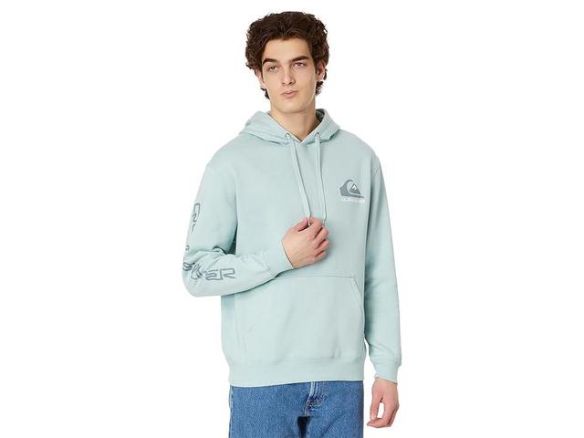 Quiksilver Omni Logo Hoodie (Cloud ) Men's Clothing Product Image