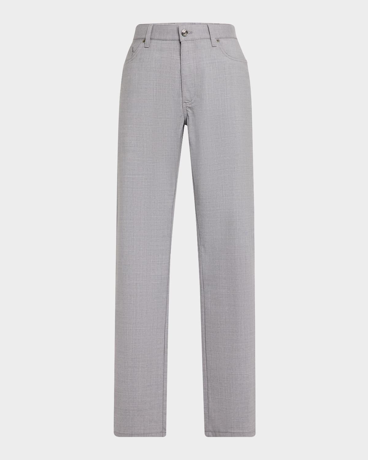 Men's Wool Five-Pocket Pants Product Image