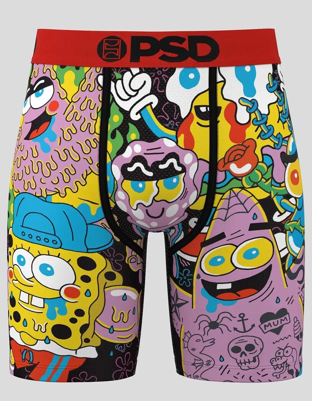 PSD x SpongeBob SquarePants Vibez Mens Boxer Briefs Product Image