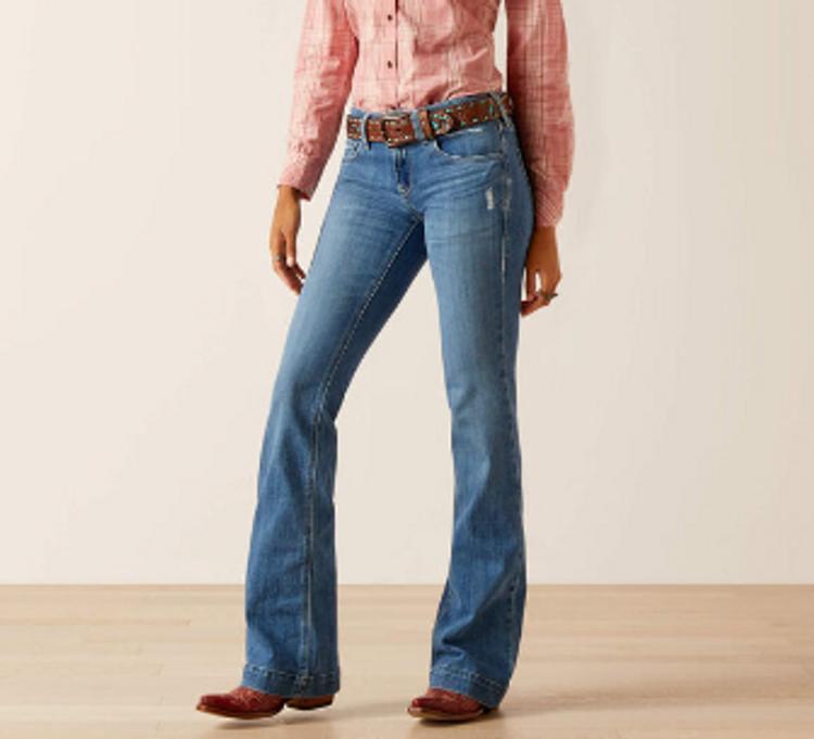 SALE Ariat® Ladies' Midrise Leila Trouser Jeans in Minnesota Product Image