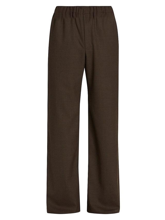 Mens Elasticized Boxer Pants - Brown - Size Small - Brown - Size Small Product Image