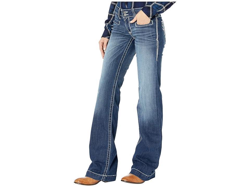 Ariat Trouser Entwined Jeans in Marine (Marine) Women's Jeans Product Image