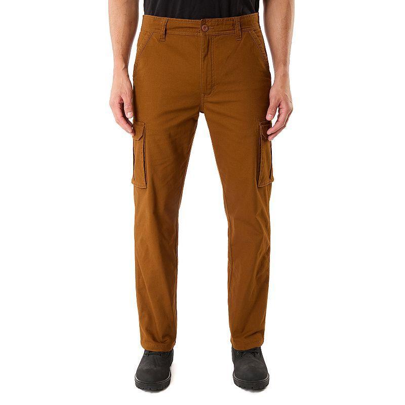 Mens Smiths Workwear Stretch Fleece-Lined Canvas Cargo Pant Product Image