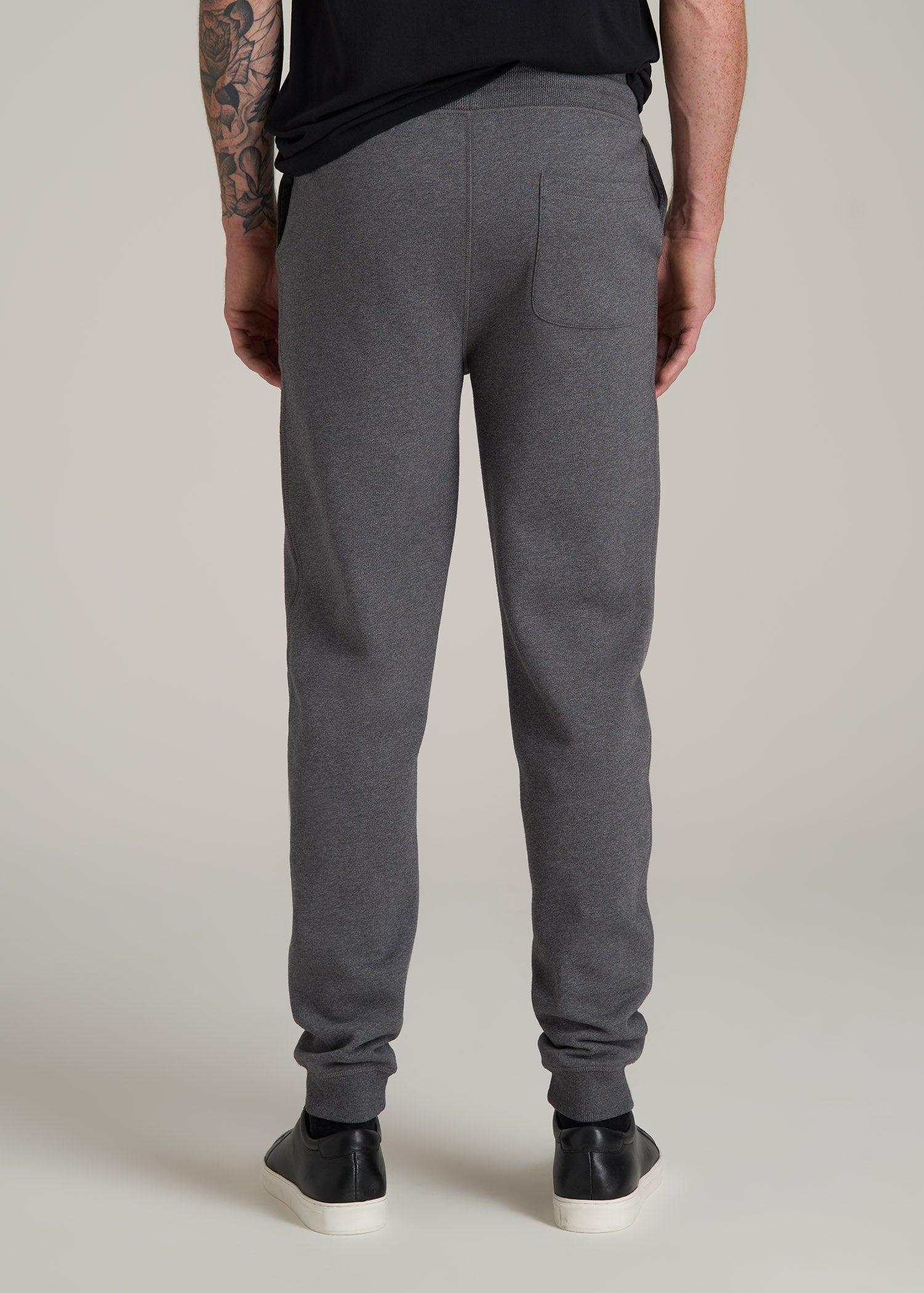 Wearever 2.0 Fleece Joggers for Tall Men in Charcoal Mix Male Product Image