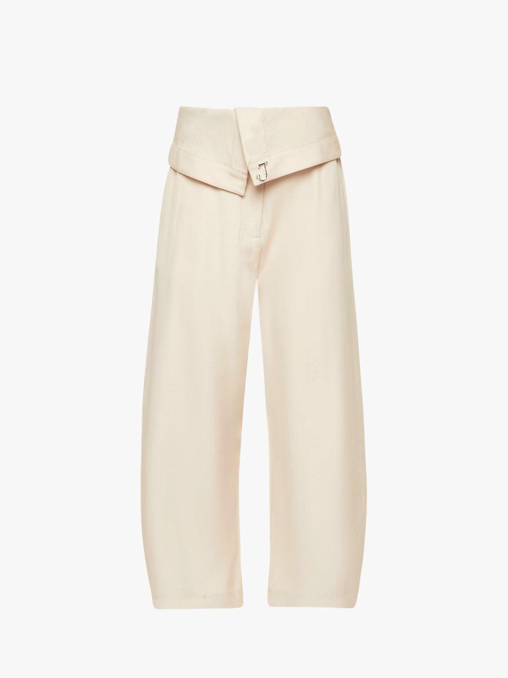 FOLD-OVER TROUSERS in neutrals | JW Anderson US  product image