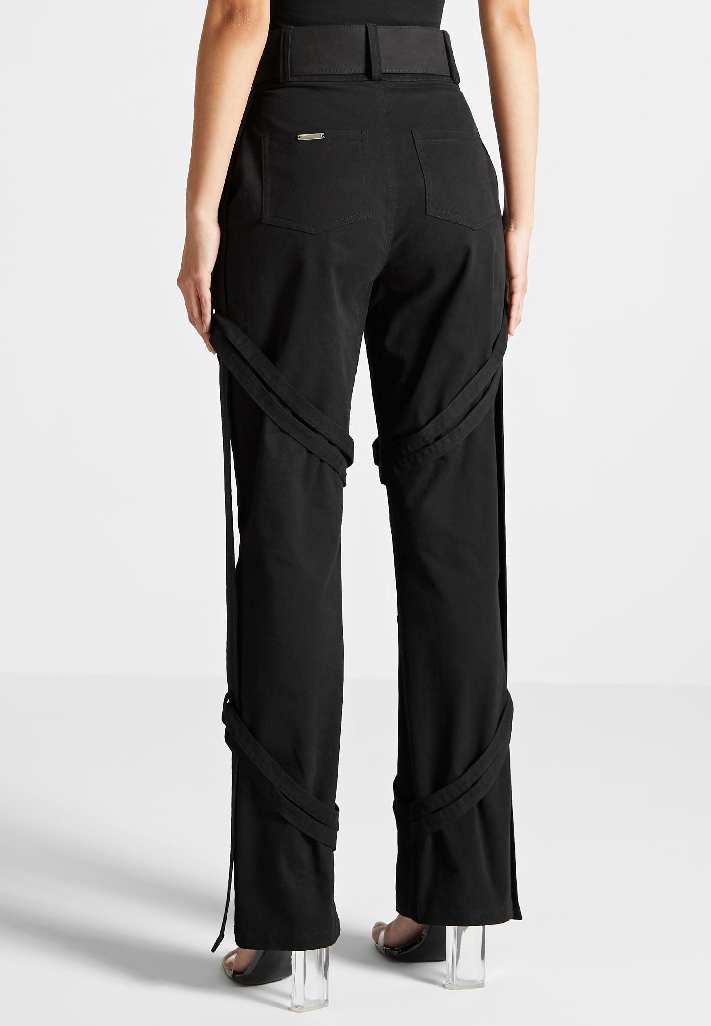 Carpenter Cargo Trousers - Black Female Product Image