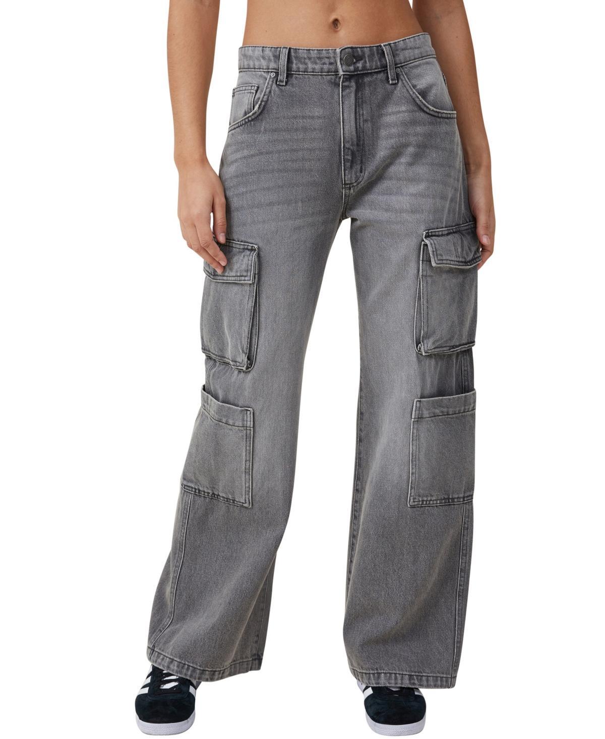 Cotton On cargo wide leg jeans Product Image