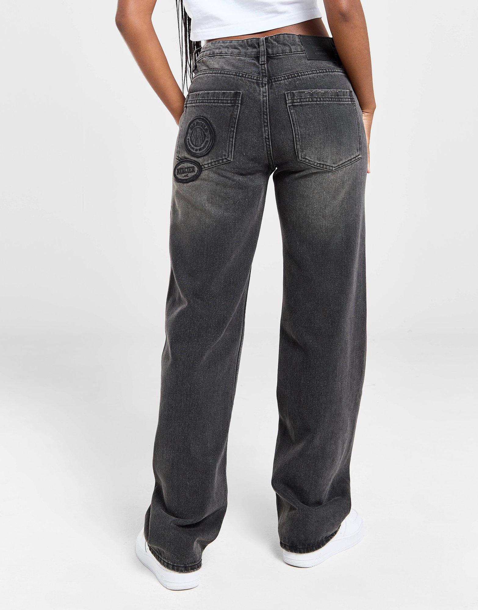 MERCIER Front Logo Jeans Product Image