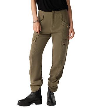 Womens Dada Cotton-Blend Cargo Pants Product Image