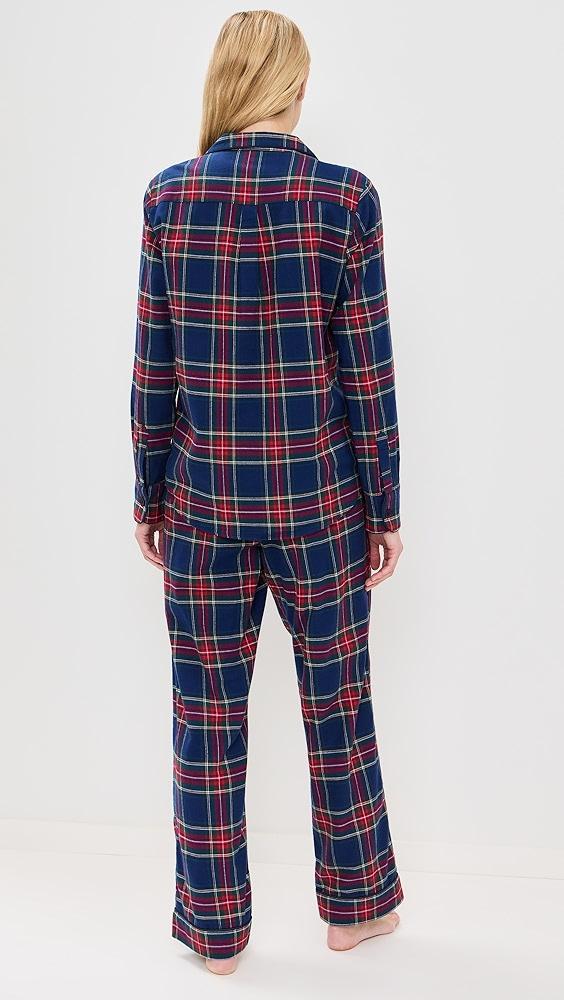 Petite Plume Windsor Tartan Pajama Set | Shopbop Product Image