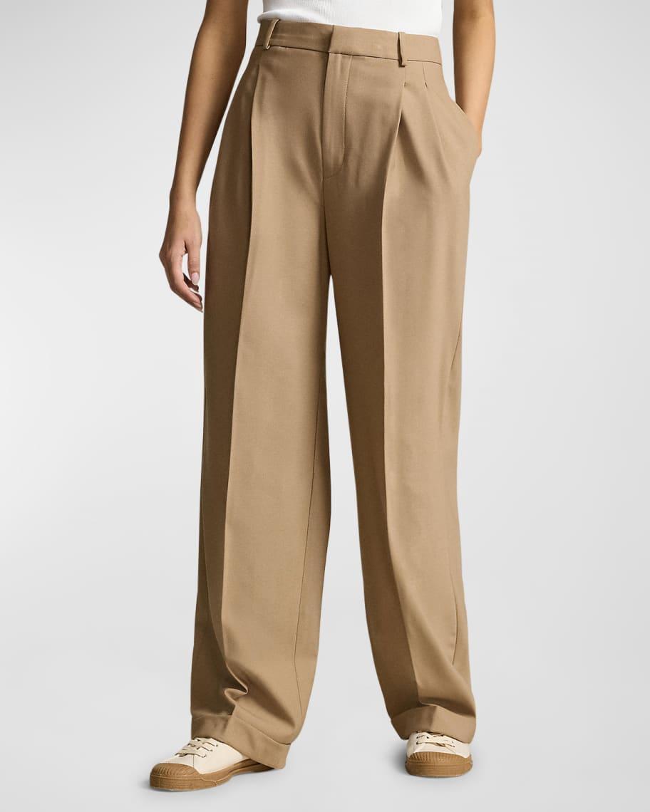 Full-Length Pleated Pants Product Image