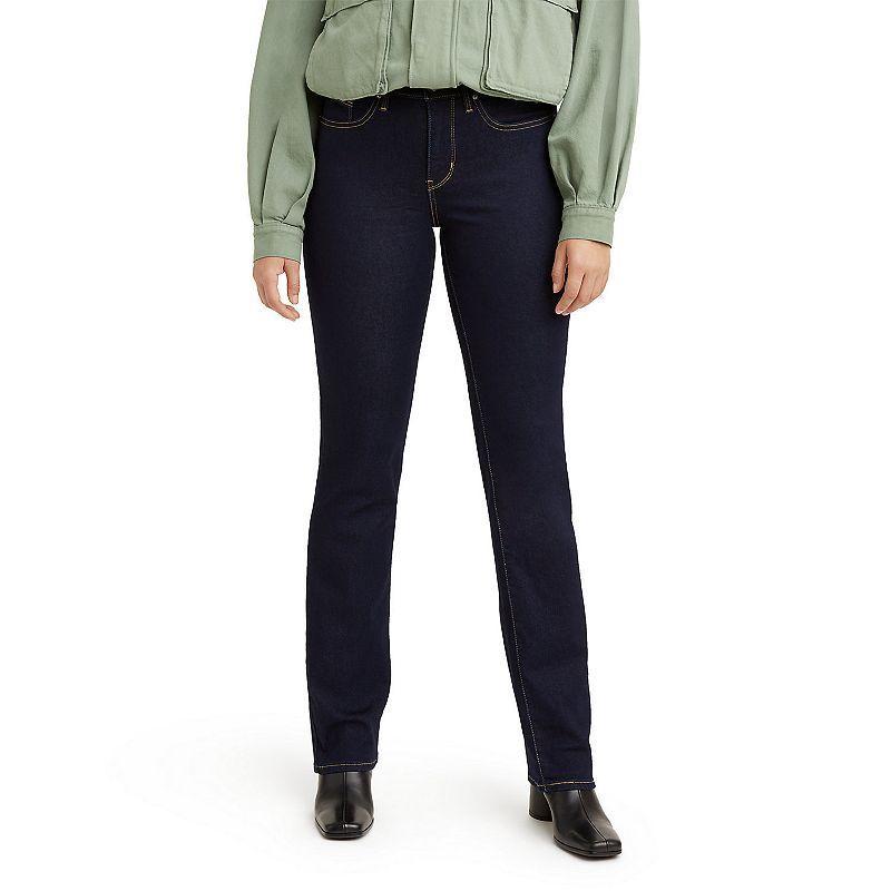 Levis 314 Shaping Straight Leg Mid Rise Jeans product image