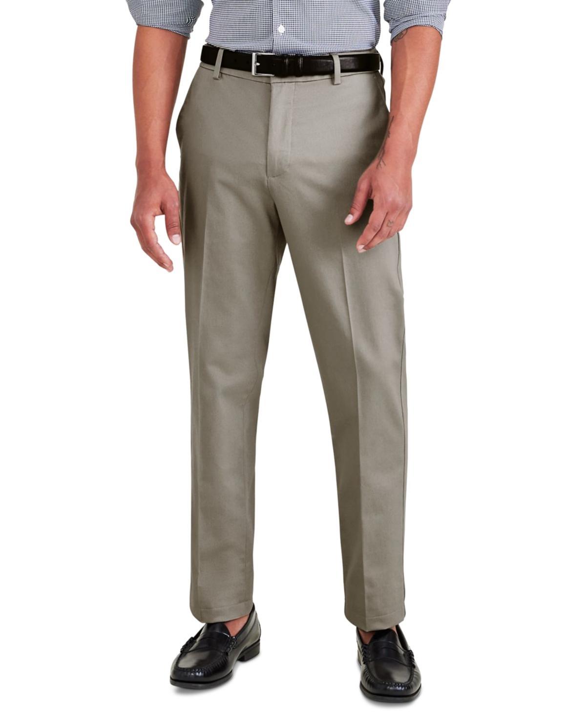 Men's Signature Slim Fit Iron Free Khaki Pants with Stain Defender Product Image