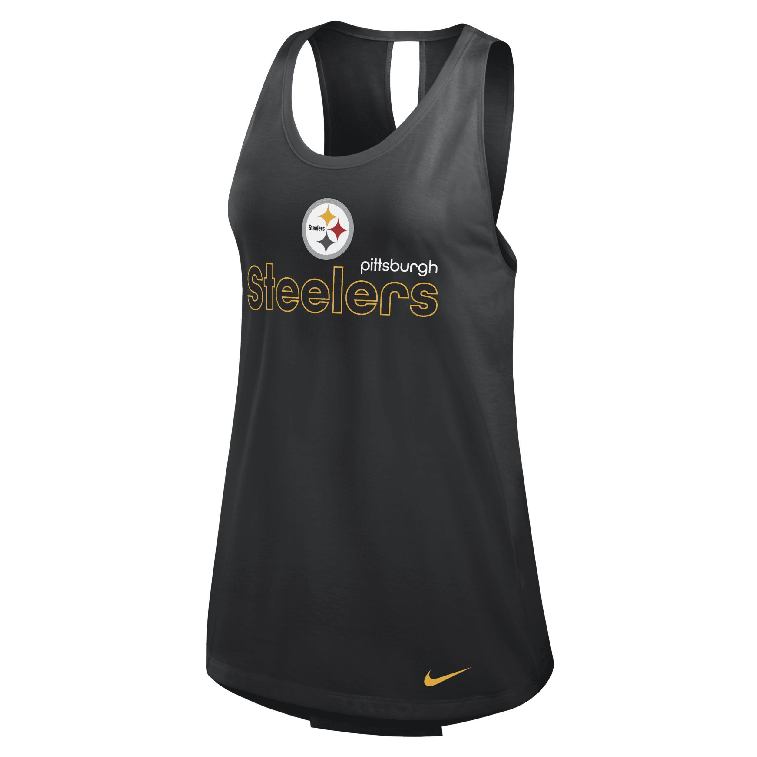 Pittsburgh Steelers Nike Women's Dri-FIT NFL Tank Top Product Image