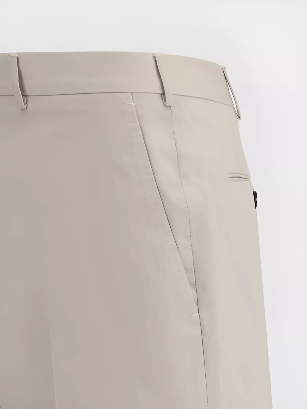 ZEGNA Tailored Cigarette Cut Suit Trousers In Gray Product Image