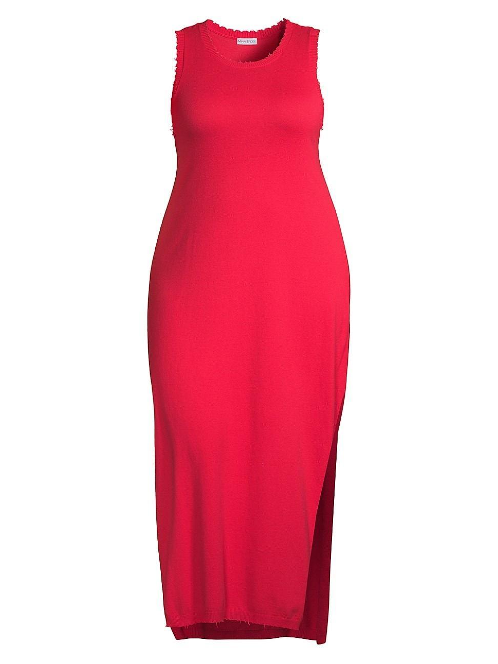 Womens Sleeveless Knit Maxi Dress Product Image