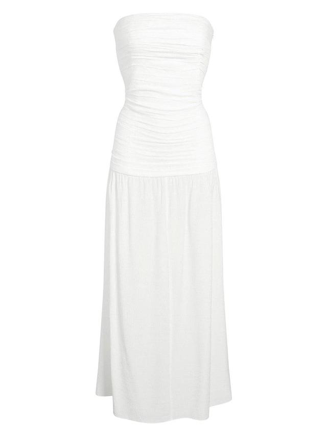 Womens Gardenia Maxi Dress Product Image