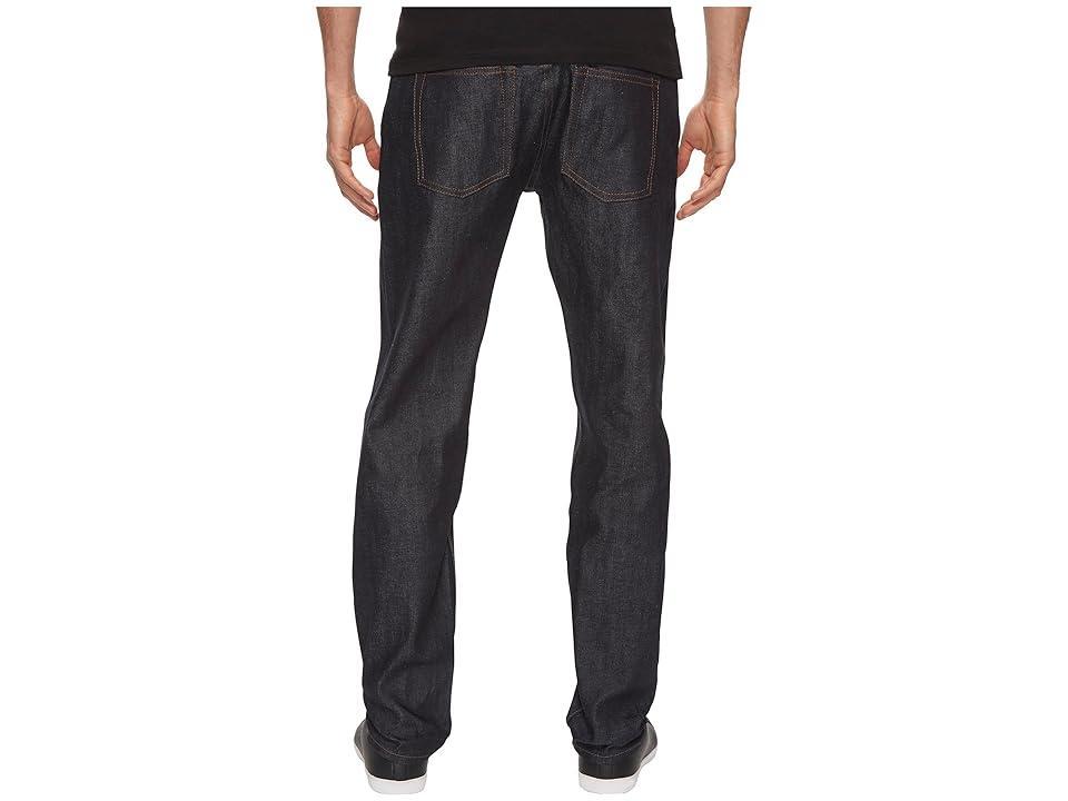 The Unbranded Brand Relaxed Tapered Fit in 11oz Indigo Stretch Selvedge (Indigo Stretch Selvedge) Men's Jeans Product Image