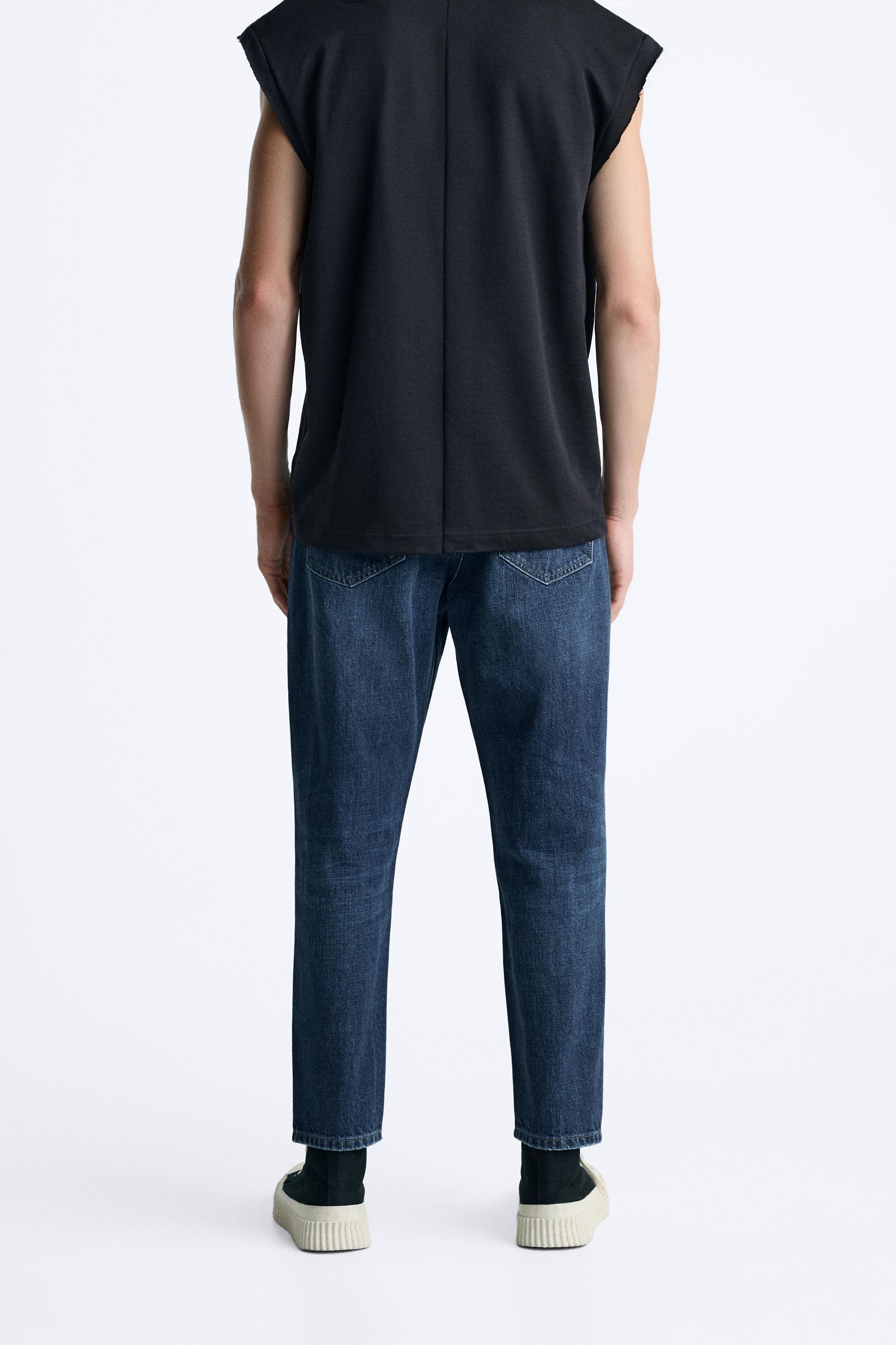 CROPPED SLIM FIT JEANS Product Image