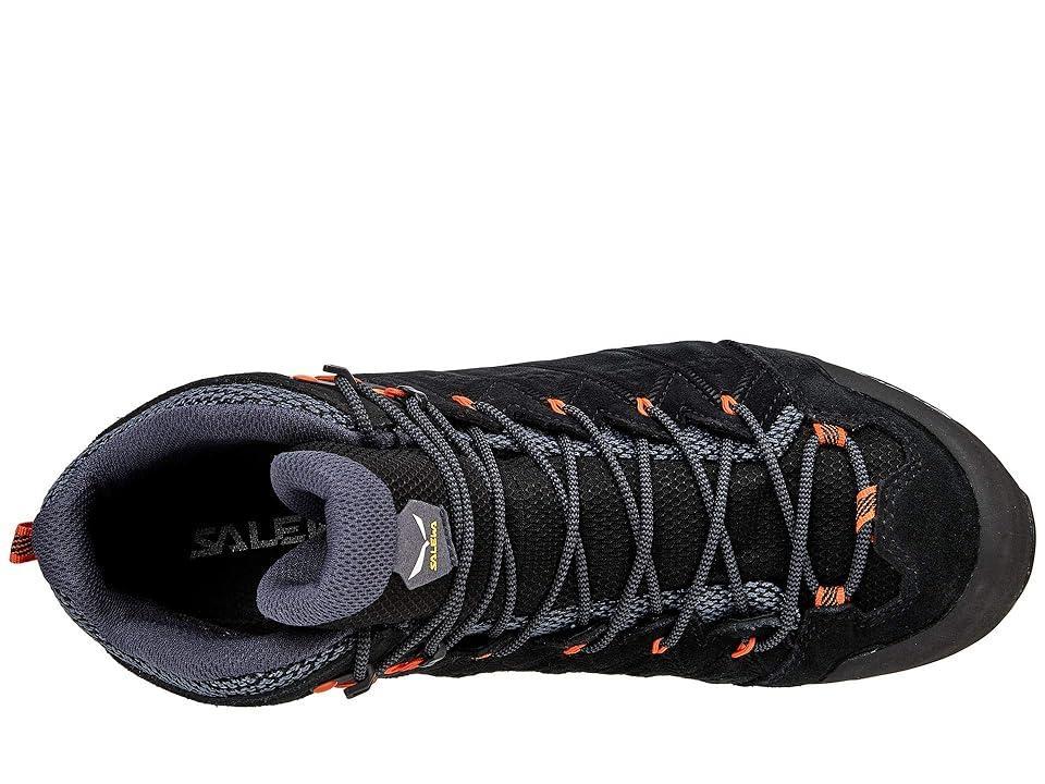 SALEWA Alp Mate Mid Wp (Blackout/Fluo Orange) Men's Shoes Product Image