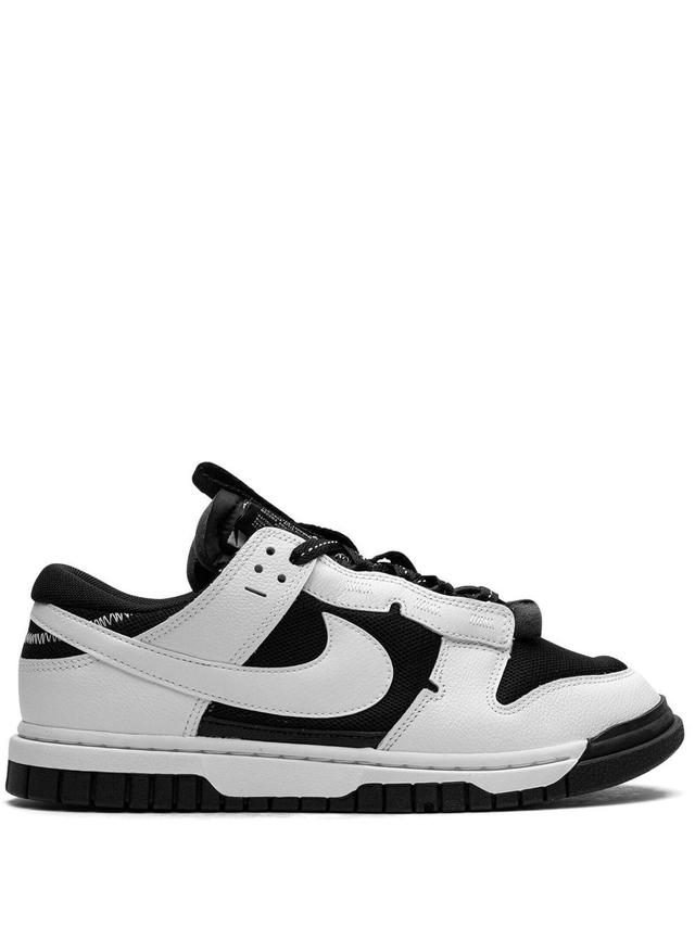 Air Dunk Low Remastered "reverse Panda" Sneakers In White Product Image