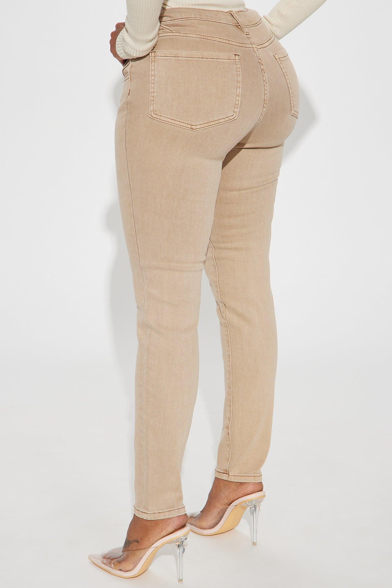 Want What I Can't Have Skinny Pant - Khaki Product Image